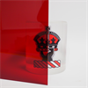 Additional Images for Acrylic Sheet 4.5mm 2423 Red Transparent Cast