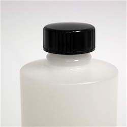 Bottle Cap Black Polyseal 24mm