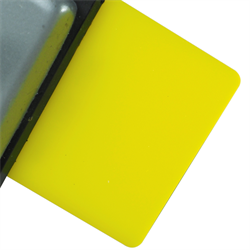 Acrylic .118" 2037 Yellow Cast 12x24