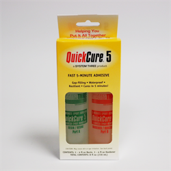 Quick Cure 5 Epoxy Kit, 8oz