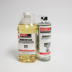 Mirrorcoat Epoxy Kit, 3 Qt.