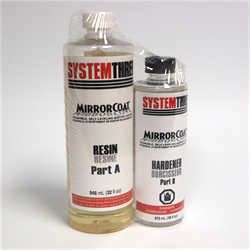 Mirrorcoat Epoxy Kit, 1.5 Qt.